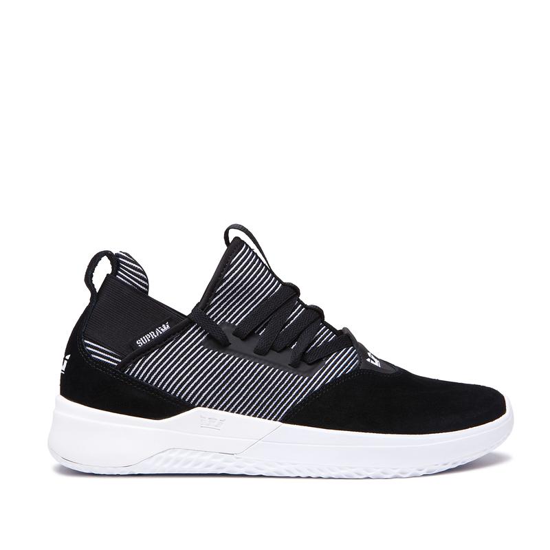 Zapatillas Supra Argentina Hombre - TITANIUM Negras / Blancas (HLRJZ-4102)